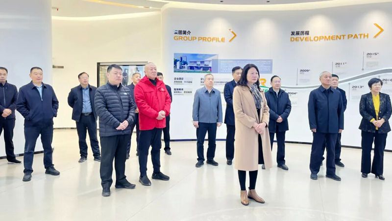 河南省政協(xié)副主席霍金花一行蒞臨旭瑞集團參觀調(diào)研！